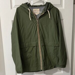 Weatherproof Olive Hooded Jacket